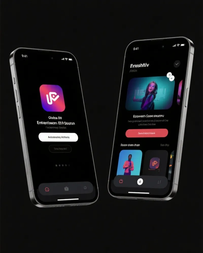 摩登7娱乐 APP 界面展示